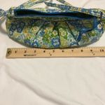 Vera Bradley English Meadow Small Y2K Bag Baguette Shoulder Crossbody Green Blue Photo 7