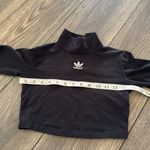 Adidas  Black Fitted Crop Top long sleeve Photo 6