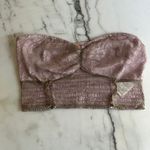 Free People Shape Of You Lilac Purple Lace Set Strapless Top Skirt Photo 5