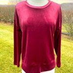Cable & Gauge  Dryberry Velour Sweatshirt Photo 0