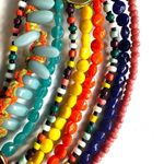 BIMBA Y LOLA colorful beaded statement necklace Photo 6