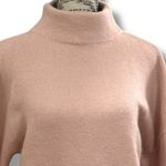 Ted Baker London Size 0 XS S Pink Rruuby Oversized Funnel Neck Sweater Wool Yak Photo 2