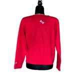Jack B. Quick Womens Sweater Sz M Art to Wear Red Bones Black‎ Scottie Dog Size M Photo 2