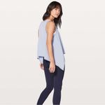 Lululemon Watch Me Flip Tank in Heathered Misty Moon Sleeveless Top Yoga V-neck Photo 8