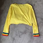 French Pastry  Good Vibes Good Life Crop Top SIZE L Photo 4