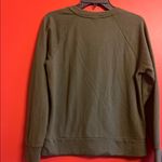 a.n.a  Forest Green size  M lace -up Sweatshirts Photo 2