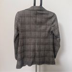 Rachel Zoe  Women’s Fall Blazer Size Med Very GUC Jacket Open Front Black White Photo 1