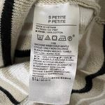 Banana Republic  tan & black striped sweater tank top neutral casual peplum Photo 8