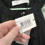 Proenza Schouler White Label Tank Round Neck drawstring jumpsuit Size 4 Black Photo 4