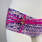 Elle NWT  Bikini Set Purple Floral Swimwear Size B80/L Photo 4