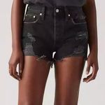 Levi's Levi’s Premium 501® Original Fit High Rise Women's Shorts Black Sz 33 NWT Photo 0