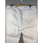 Torrid  Crop Boyfriend Straight Vintage Stretch Mid Rise Jeans Size 18 Distressed Photo 7