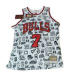 Mitchell & Ness  Kukoc Chicago bulls NBA doodle jersey and shorts size Med./ LG. Photo 0