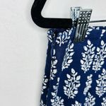 Talbots Petites Size 10P Stretch Short Pencil Skirt Blue / White Side Zip Lined Photo 3