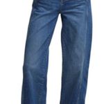 Madewell NWT Tapered Denim Wide Leg Jeans Trousers in Concho Wash Size 28 Photo 0