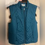 Croft & Barrow Like New!  Vest Sz XL in teal blue. Inside is soft fleece lined. Photo 0