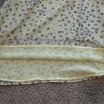 Bohme Sage Floral Blouse Romantic Cottagecore Fall Top Smocked Sleeves S Photo 5