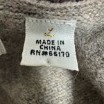 Anthropologie Charlie and Robin Multi Color Wool Scarf Cardigan Sweater Photo 8