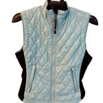 Marmot  women’s baby blue puffer vest, size M Photo 0