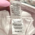 We Wore What BOYFRIEND HIGH WAIST RISE WHITE CUTOFF DENIM STRETCH SHORTS 29 Photo 4