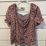 Madewell  Button Front Smocked Back Top in Piccola Floral Photo 1