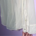 Everlane Silk Button Up Blouse Off White Women Size S Minimalist Capsule Office Photo 8