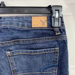 American Eagle  women's dark wash super stretch skinny cotton jeans casual 0 Photo 4