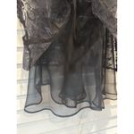 Victoria's Secret Vintage Gold Label Sheer Black Lace Teddy Small Dark Romantic Photo 2
