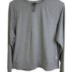 Vuori Halo Crew Long Sleeve Shirt Dream Knit Gray Heather Womens Size Small Photo 0