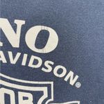 Harley Davidson  Women's Henley V Neck Long Sleeve 2013 Nevada Navy Size Medium Photo 9