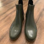 J.Crew Hunter Green Short Rain Booties Photo 0