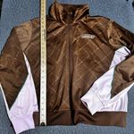 Adidas Originals Retro Luxury Track Jacket Brown Size 1X Photo 12