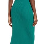 Leith Nordstrom Side Slit Knit Ribbed MIDI Skirt Photo 2