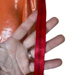 COUCOO SAA Orange High Neck Sleeveless Bodysuit Shiny Shapewear Sexy Size Small Photo 7