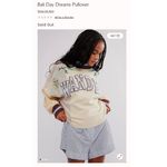 FREE PEOPLE Bali Day Dreams Wander Pullover Size M New with Tag MSRP $198 SOO Blue Size M Photo 6