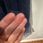 Lulus Rare Beauty Hunter Green Tulle Backless Maxi Dress Medium M Blue Photo 4