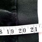 Sonia Rykiel Rhinestones Velvet Long Sleeve Sweatshirt Black Women's Size Small Photo 3