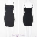 Ruby Rox  USA-made black mini bodycon‎ dress spaghetti strap, size S Photo 1