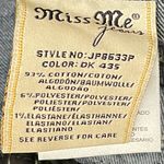 Miss Me Signature Capri Jeans Blue Factory Wash and Whiskering Size 26 Photo 5