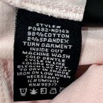 Sanctuary New Peace Crop Chino Pants Washed Cherry Blossom Pink Size 24 Spring Photo 13