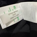 J.Crew Knit Squareneck mini Sweater Dress in black size Small Photo 5