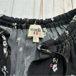 Nach Horse Novelty Print Hand Drawn Pattern Blouse Top Black Photo 6