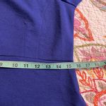 maison Jules womens large dress bright sapphire half sleeve knee length new Blue Photo 4