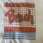 Paige Top Women S Off White Crew Neck Cotton Modal Graphic Tee Pullover NWT Photo 5