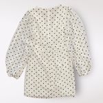 Urban Outfitters  Willow Plunging Polka Dot mini Short Dress Size‎ Small Photo 2