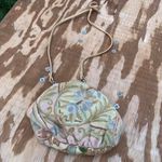 Vintage embroidered floral‎ purse Photo 3