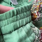 Soft Surroundings Green Floral Maxi Skirt Small Boho Photo 4