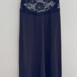 Indah  Viscose Spandex Halter Maxi Dress Lace Cutout Detail Photo 4