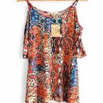 Boston Proper NWT  Colorful Paisley Tunic Top Size XS Photo 0