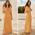 Free People Beach La La Maxi Dress Bird of Paradise Size XL Bohemian Goddess Photo 3